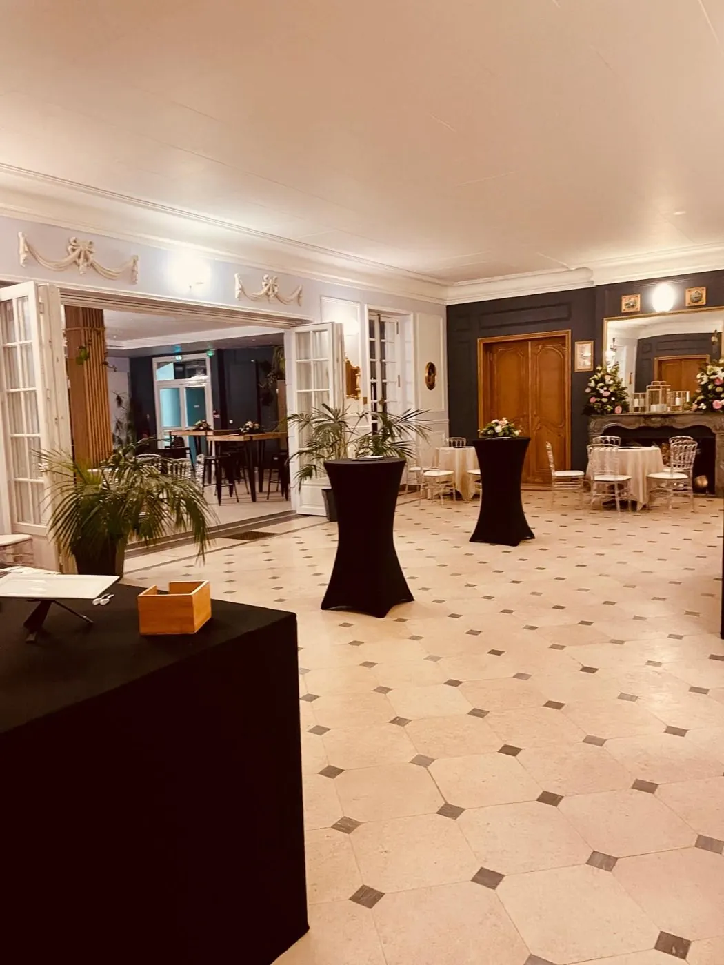 Vin d'honneur et cocktail dans le parc du Manoir de la Houlette — Eure, Normandie